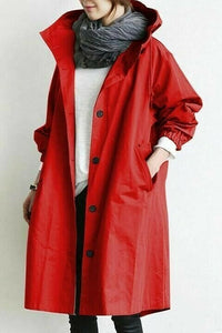 Women's Windbreaker - Aurora-Red-S-State of Style
