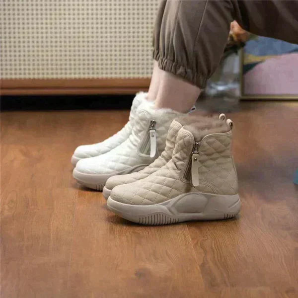 Women's Winter Boots - Liana-Khaki-4-State of Style
