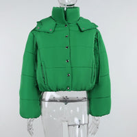 Women's Winter Jacket | Warm and Stylish-Green-S-State of Style