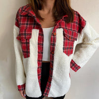 Women's Wool Jacket | JodiesJacket | Cosy and Stylish-Red-S-State of Style