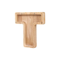 Wooden Alphabet Money Box - LetterSaver-T-State of Style