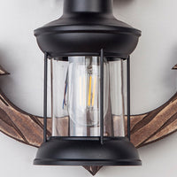Wooden Anchor LED Wall Lamp – Nautica-A-State of Style