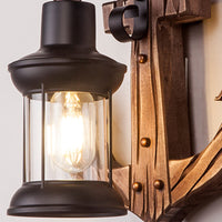 Wooden Anchor LED Wall Lamp – Nautica-A-State of Style
