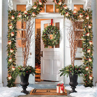 Wooden Christmas Houses with LED Lights - GlowHouse-Red-State of Style