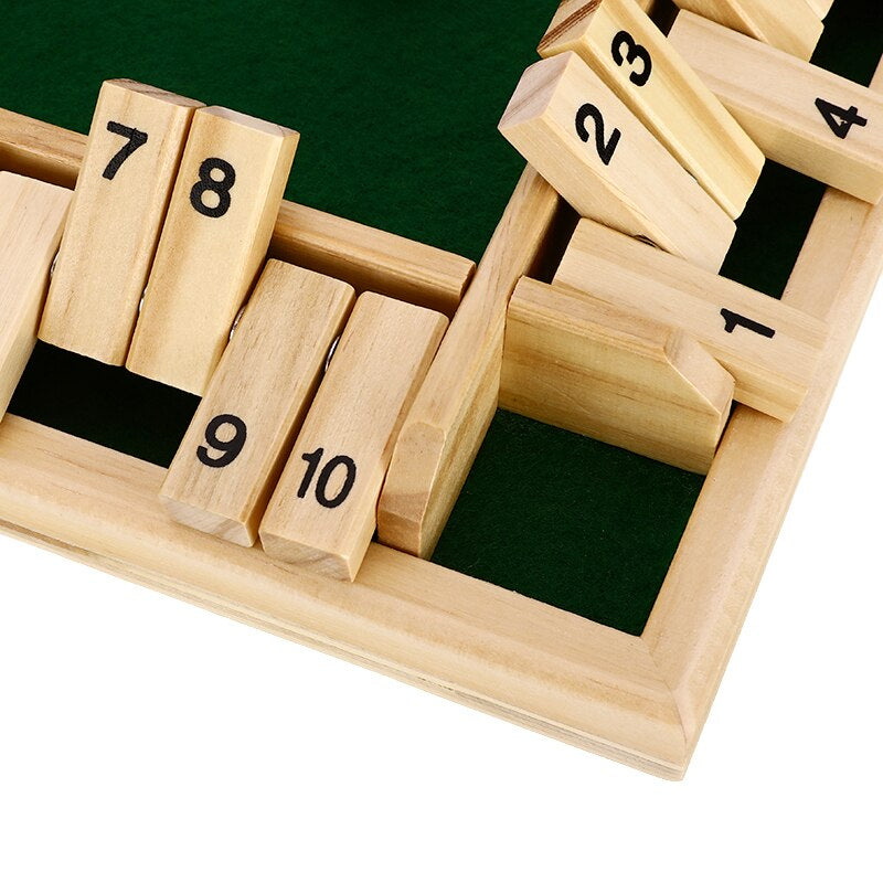 Wooden Dice Board Game - MathKingdom-State of Style
