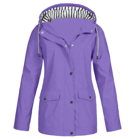 Water- and windproof women's jacket for autumn and winter – Leona