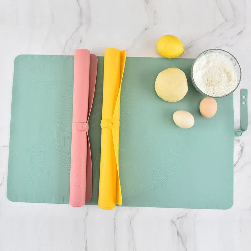 XL Silicone Kitchen Mat - FlexiMat-Green-State of Style