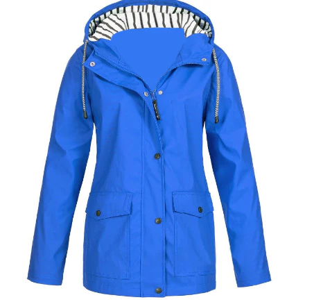 Water- and windproof women's jacket for autumn and winter – Leona