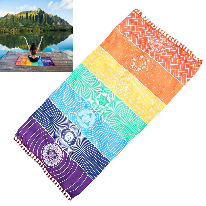 Yoga Rug with the Seven Chakras – ChakraBalance-State of Style