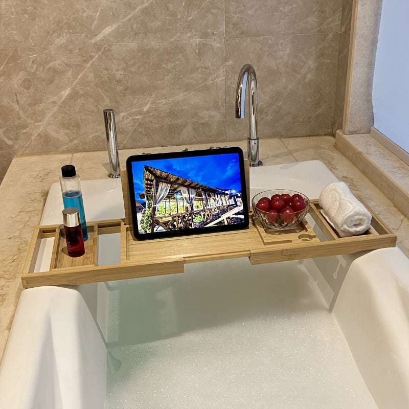 ZenBath Luxe Bamboo Bathtub Tray-State of Style