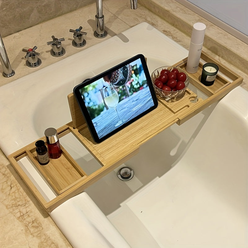 ZenBath Luxe Bamboo Bathtub Tray-State of Style