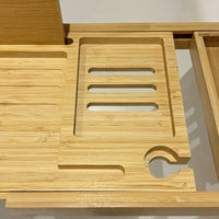 ZenBath Luxe Bamboo Bathtub Tray-State of Style