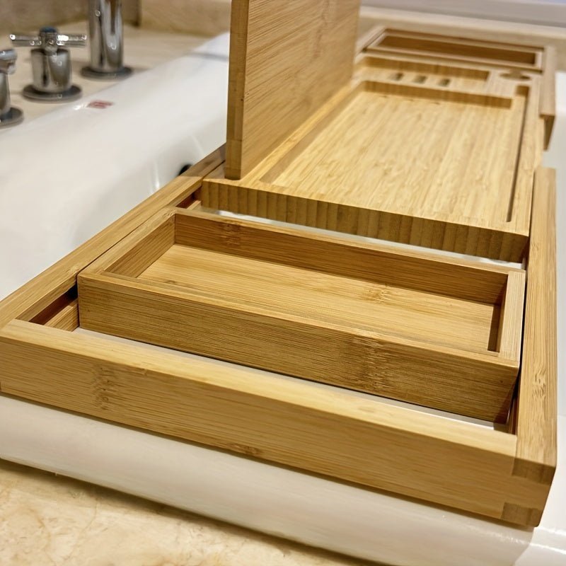 ZenBath Luxe Bamboo Bathtub Tray-State of Style