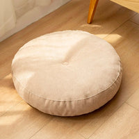 ZenCushion – Round Meditation & Yoga Cushion-Cream-Round 42cm-State of Style