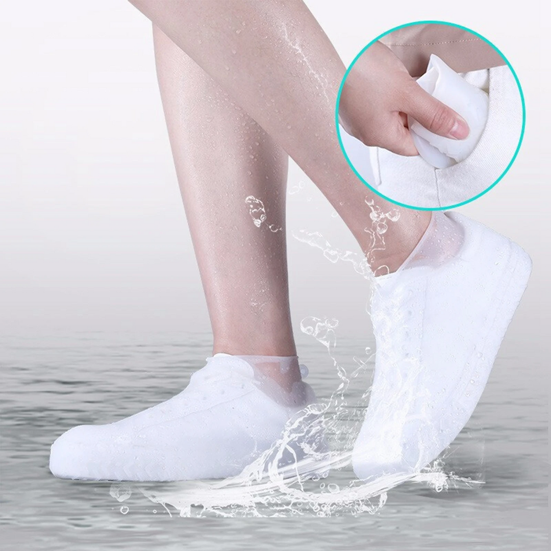 Waterproof shoe covers for rain & outdoor – DryStep (1+1 FREE)