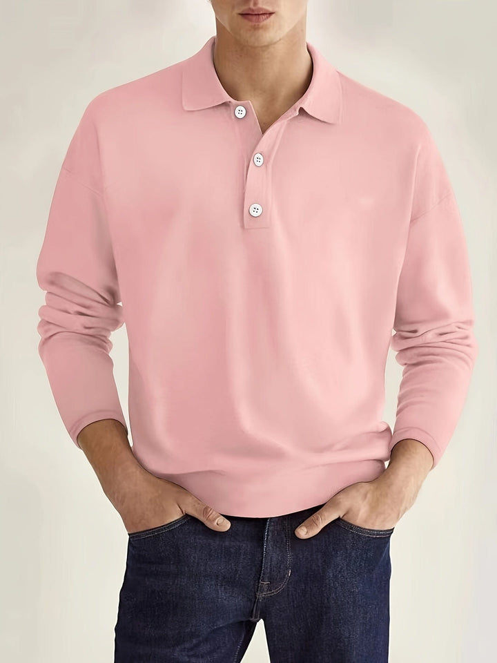 Polo Shirt with Long Sleeves - Matthias