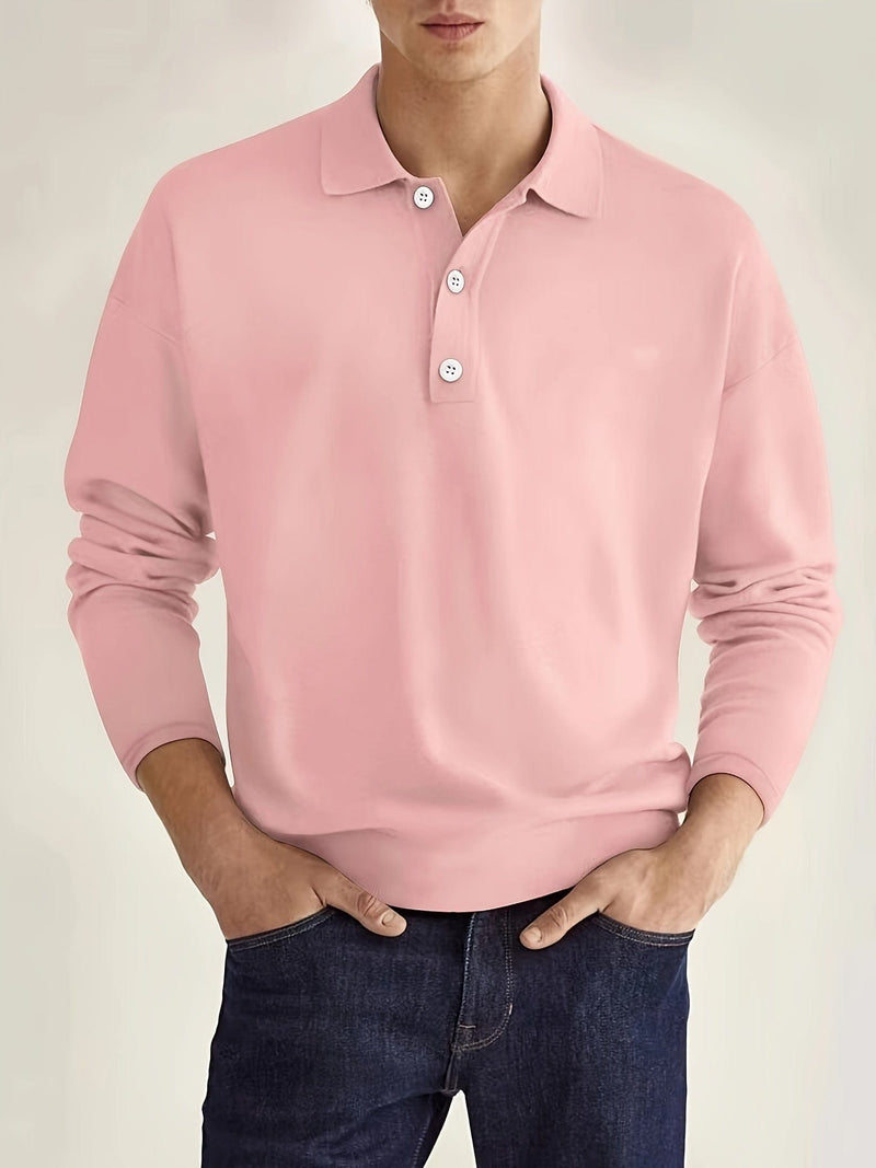 Polo Shirt with Long Sleeves - Matthias