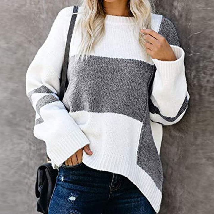 Striped Casual Women's Sweater – Juliette