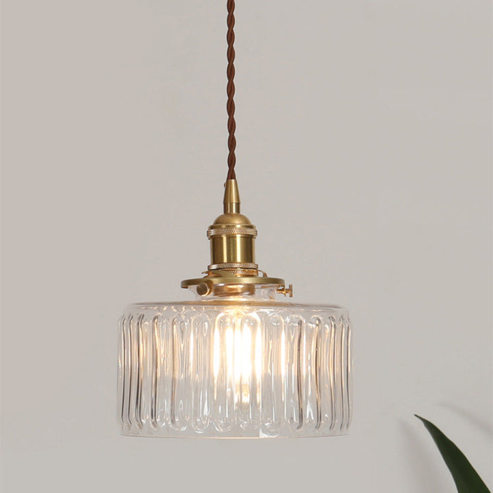 Harrison Crystal Vintage Pendant Light