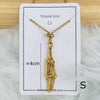 Iris Small Natural Crystal Pendant Necklace