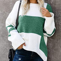 Striped Casual Women's Sweater – Juliette