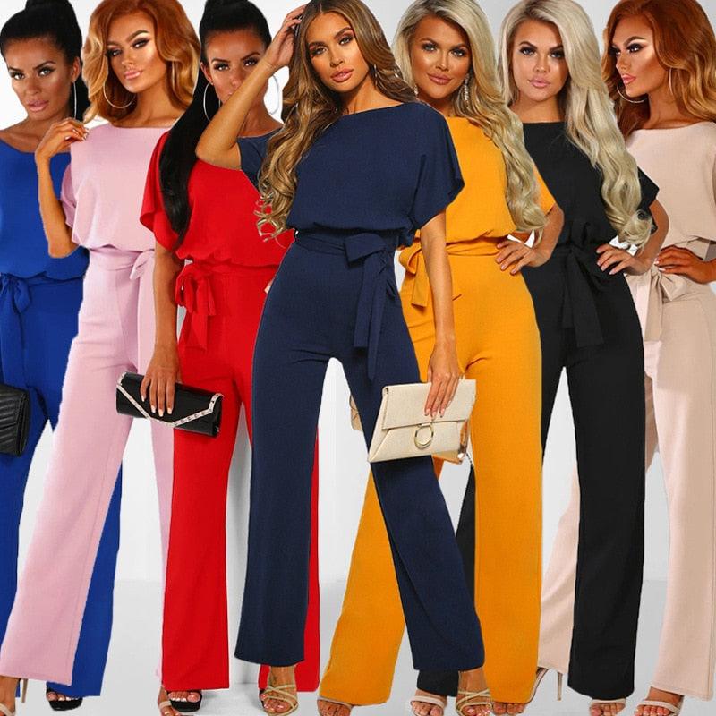 1-Piece Jumpsuit-Yellow-S-State of Style