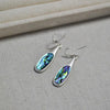 Vintage Colourful Silver Earrings - Adalyn