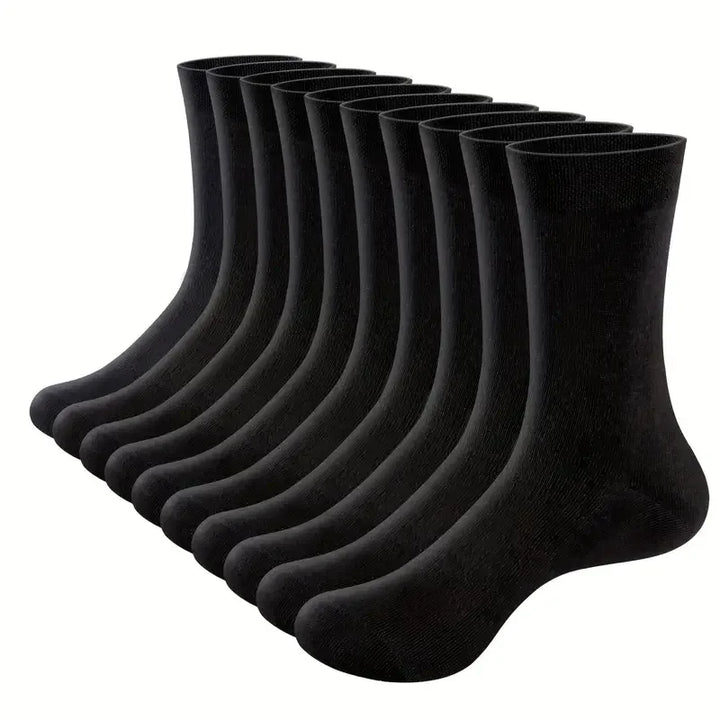10 PAIRS OF BREATHABLE BAMBOO MEN'S SPORTS SOCKS - ANTI-SLIP-5 pairs DP088-State of Style
