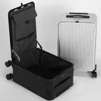 100% Aluminium hard-shell case – Valparaíso-Silver-XS (34 L)-State of Style