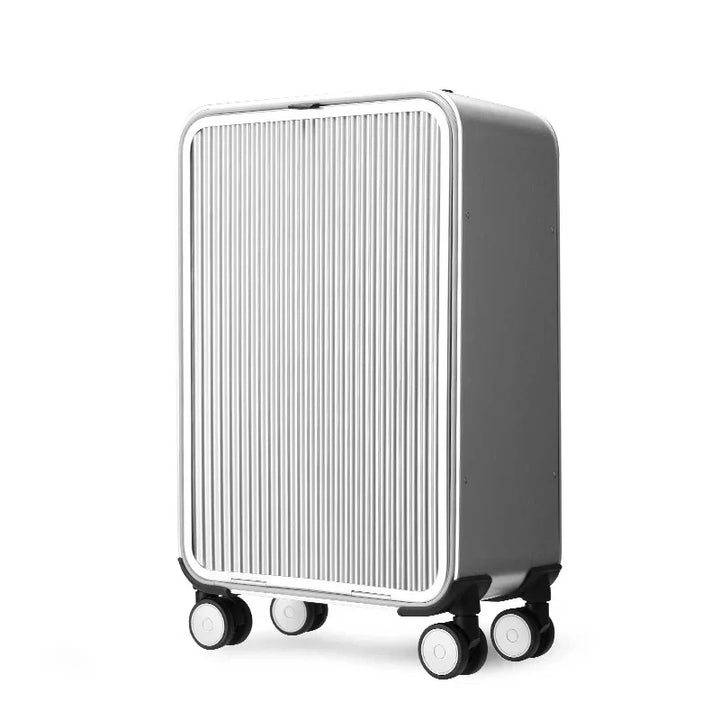100% Aluminium hard-shell case – Valparaíso-Silver-XS (34 L)-State of Style