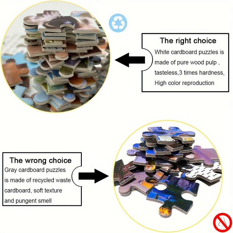 1000-Piece Round Zodiac Puzzle - ZodiacDreams-State of Style