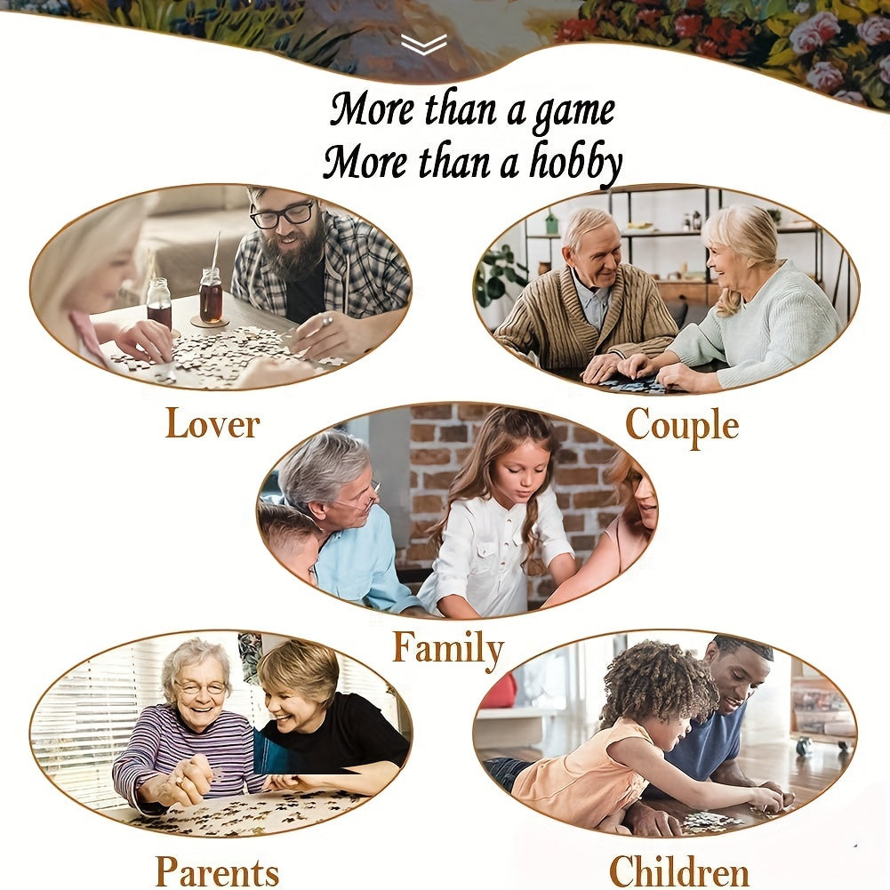 1000-Piece Round Zodiac Puzzle - ZodiacDreams-State of Style