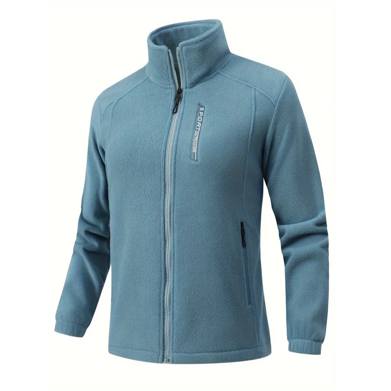 Ladies Outdoor Fleece Jacket warm lined with plush inner lining - Liv