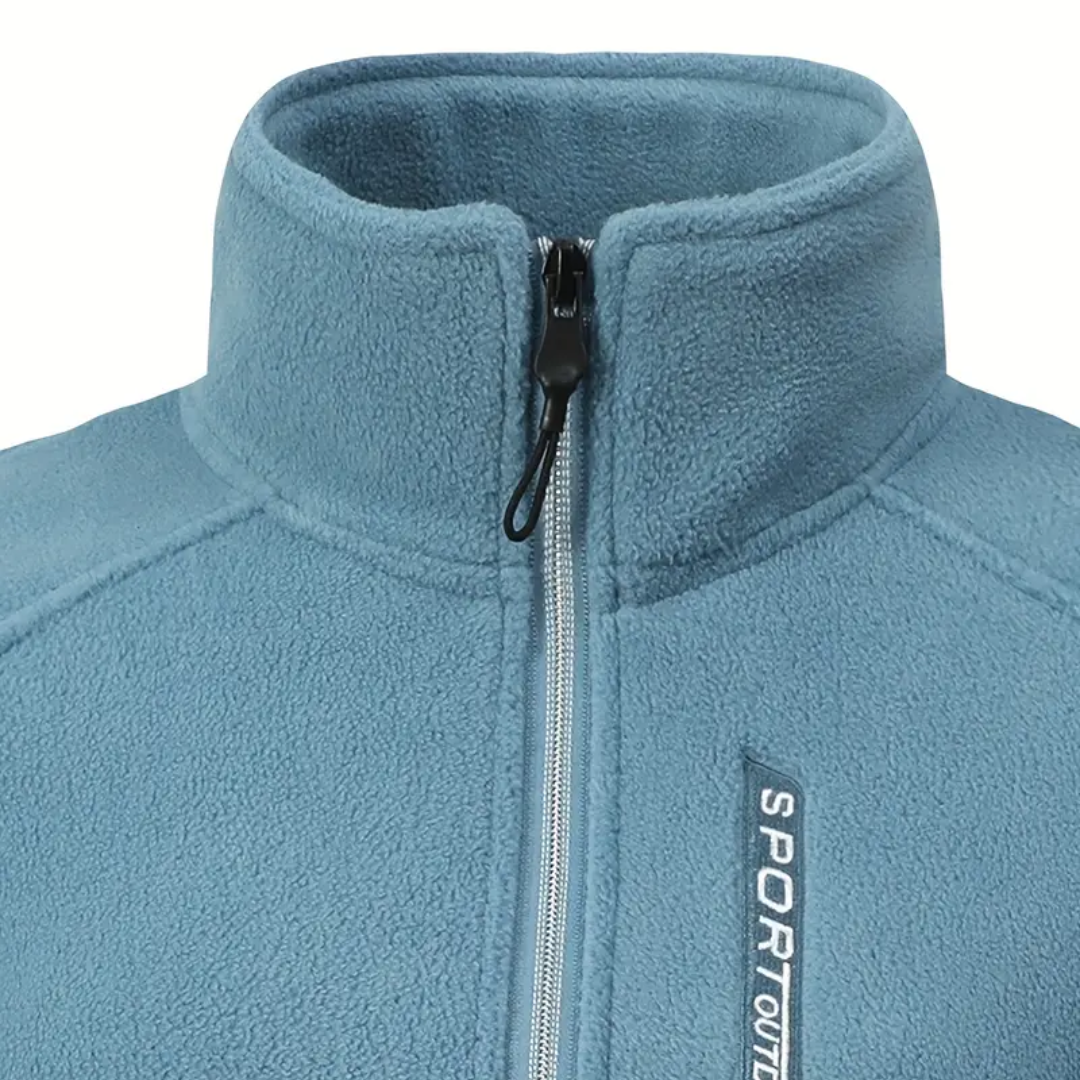 Ladies Outdoor Fleece Jacket warm lined with plush inner lining - Liv