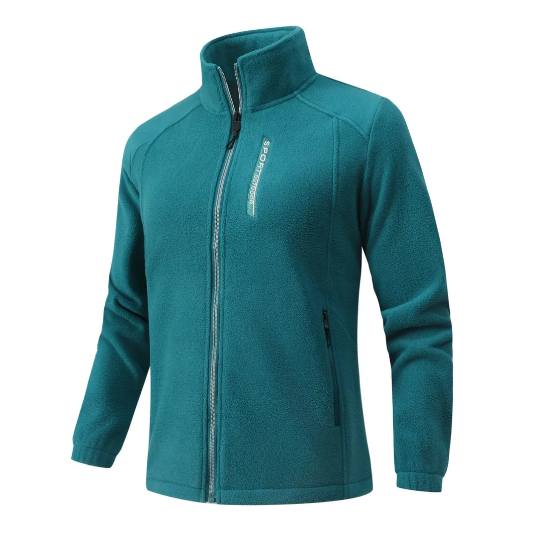Ladies Outdoor Fleece Jacket warm lined with plush inner lining - Liv