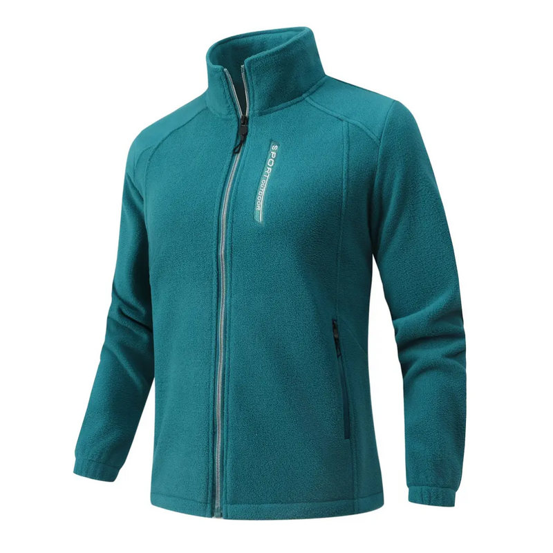 Ladies Outdoor Fleece Jacket warm lined with plush inner lining - Liv