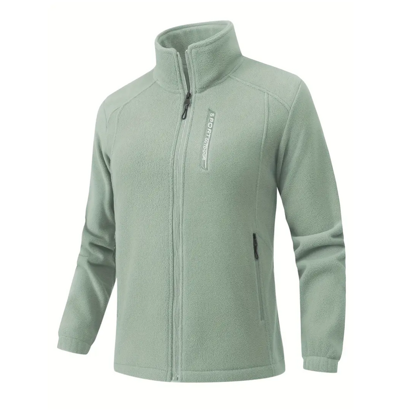 Ladies Outdoor Fleece Jacket warm lined with plush inner lining - Liv