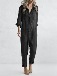 Casual Jumpsuit – Liv | 100% Cotton, With Handy Pockets