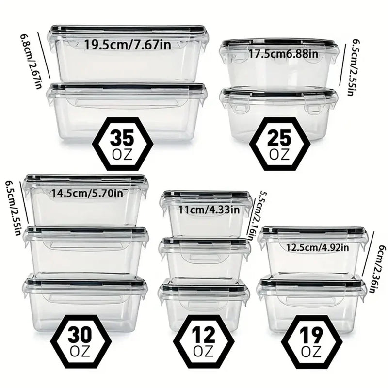 12-Piece Food Container Set - FoodSaver-12-Piece-State of Style