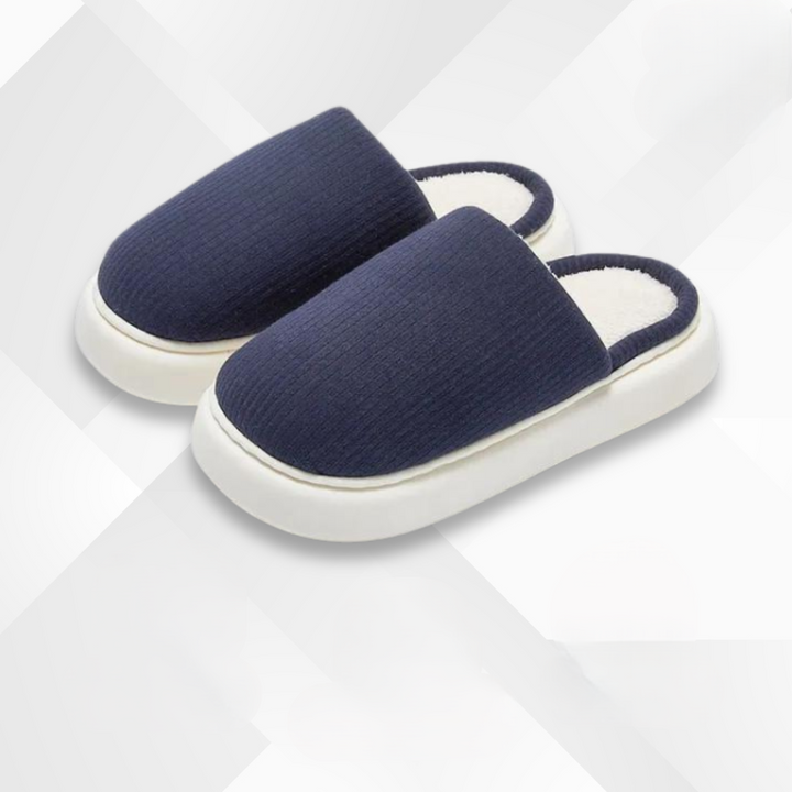 Ladies' house slippers with orthopedic comfort - Amira