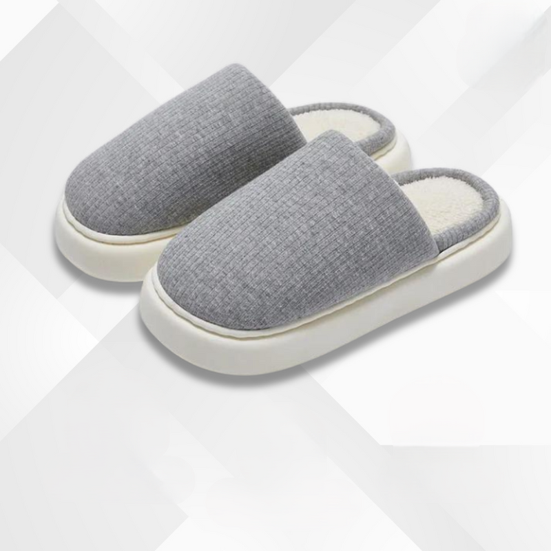 Ladies' house slippers with orthopedic comfort - Amira