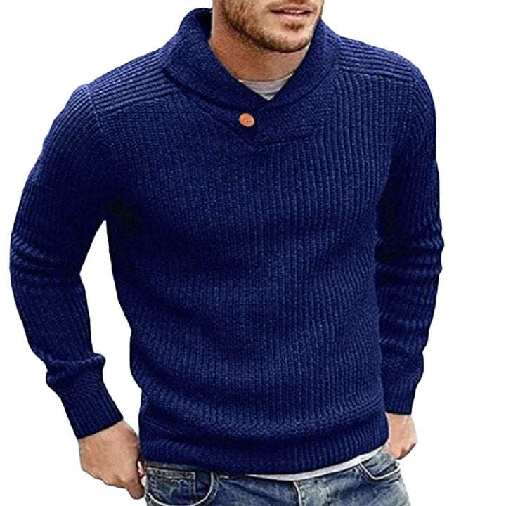 Plain Men's Knit Sweater – Adrian