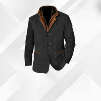 Men's autumn jacket – Leandro in autumn leaf tones