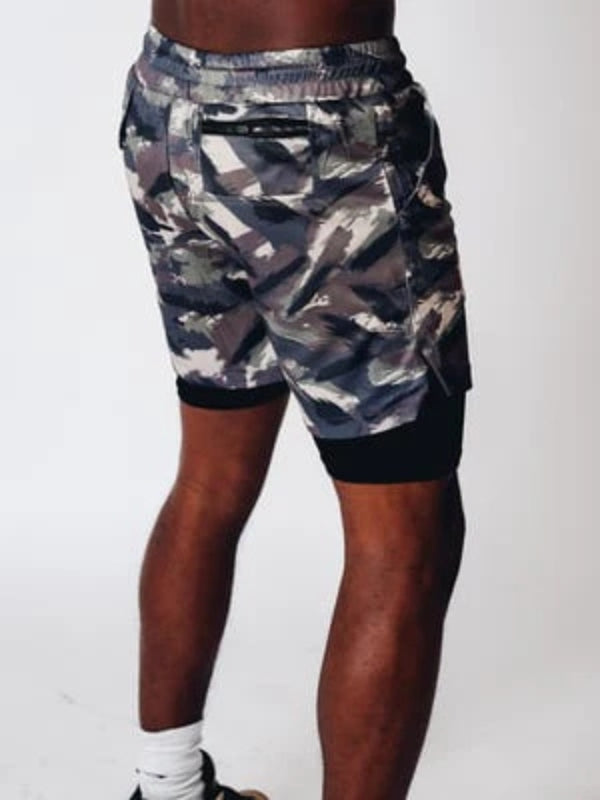 2-in-1 Summer Sports Shorts for Men – Felix