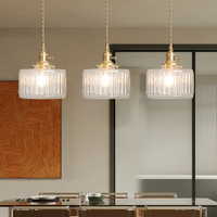 Harrison Crystal Vintage Pendant Light
