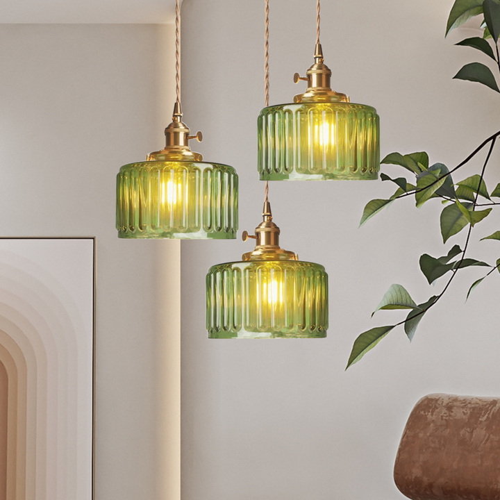 Harrison Crystal Vintage Pendant Light