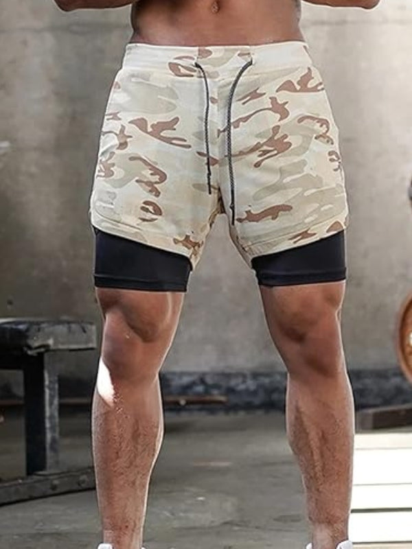2-in-1 Summer Sports Shorts for Men – Felix