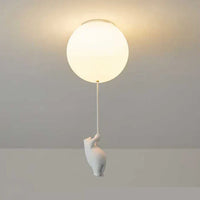 Children's Ceiling Lamp with Bear and Balloon - CloudBear