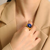 Liora Large Cat's Eye Gemstone Ring