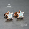 Blue Opal Starfish Earrings - Marina